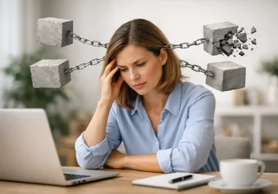 Blockierende Gedanken im Alltag lösen in 5 Schritten